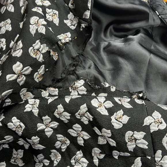 ML Monique Lhuillier Sleeveless Floral Gown size 8 - Picture 6 of 10